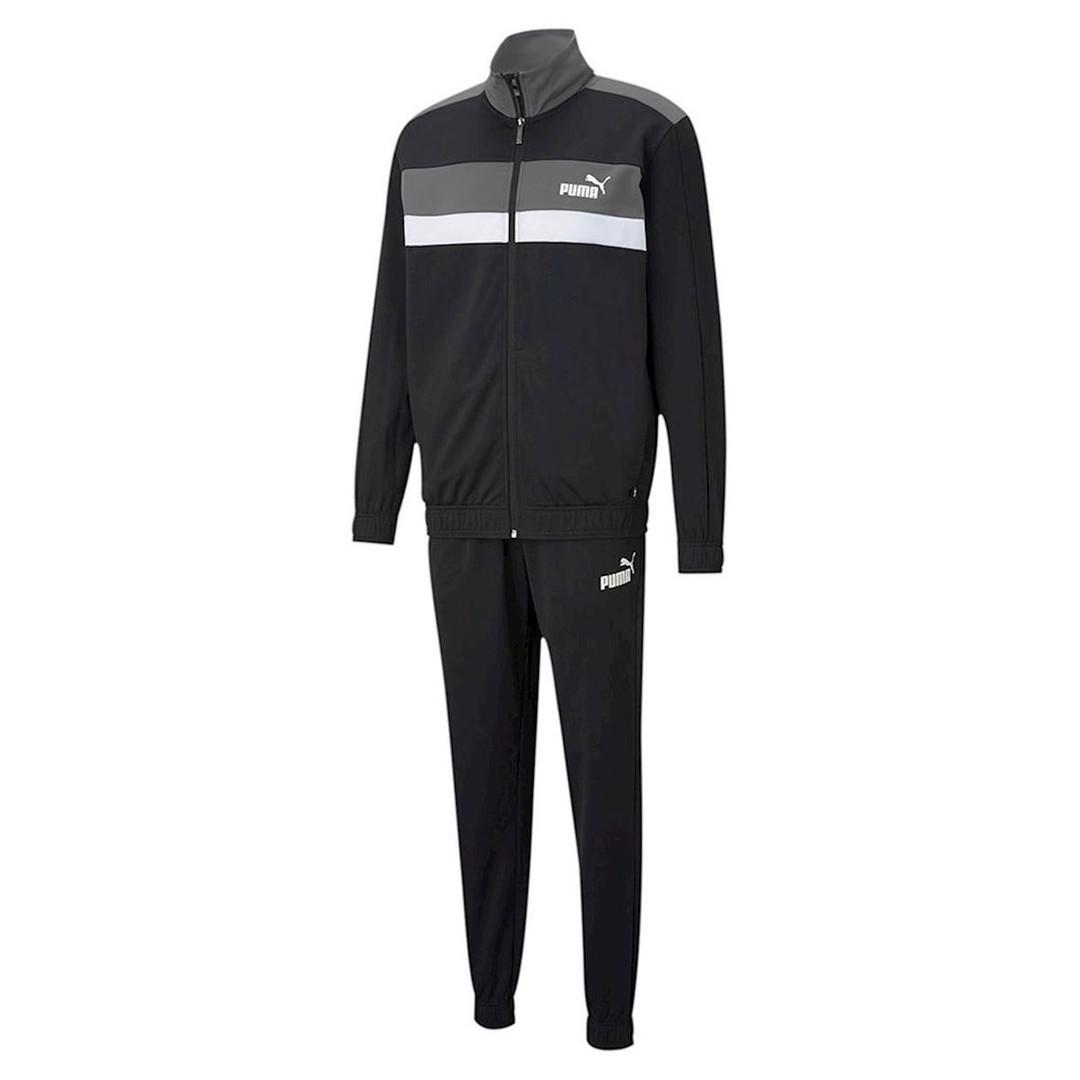 Мужской Спортивный Костюм Puma Cb Retro Tracksuit Cl Puma Black 585847-01, Чёрный, Размер (EU) - 52/54 - #0