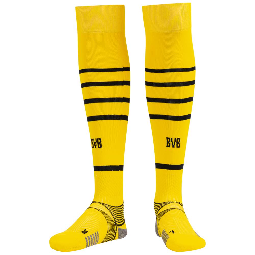 Футбольные гетры с логотипом Borussia Dortmund BVB PUMA 759099-01, Жёлтый, Размер (EU) - 4 (43-46) - #0