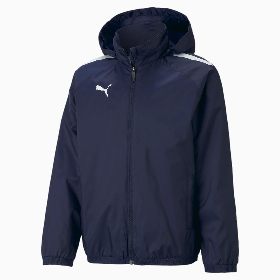Детская ветровка Puma teamLIGA All-Weather Youth 657246-06, Темно-синий, Размер (EU) - 140cm - #0