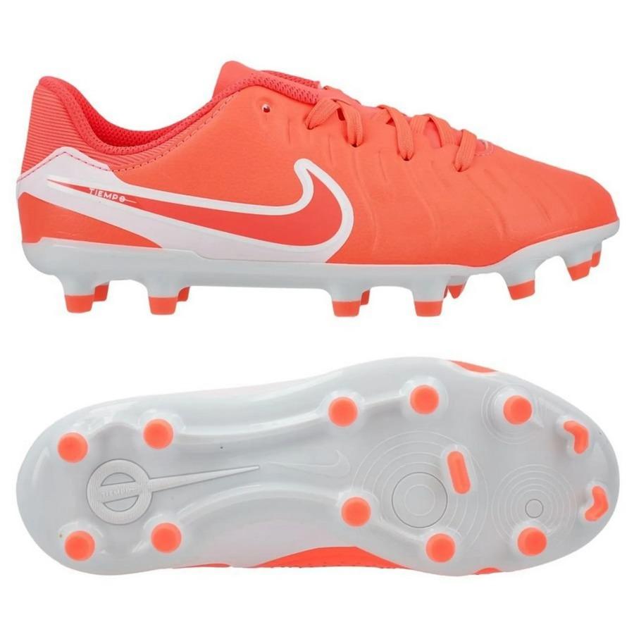 Детские бутсы Nike Tiempo Legend 10 Academy FG/MG DV4348-800, Красный, Размер (EU) - 35 - #0