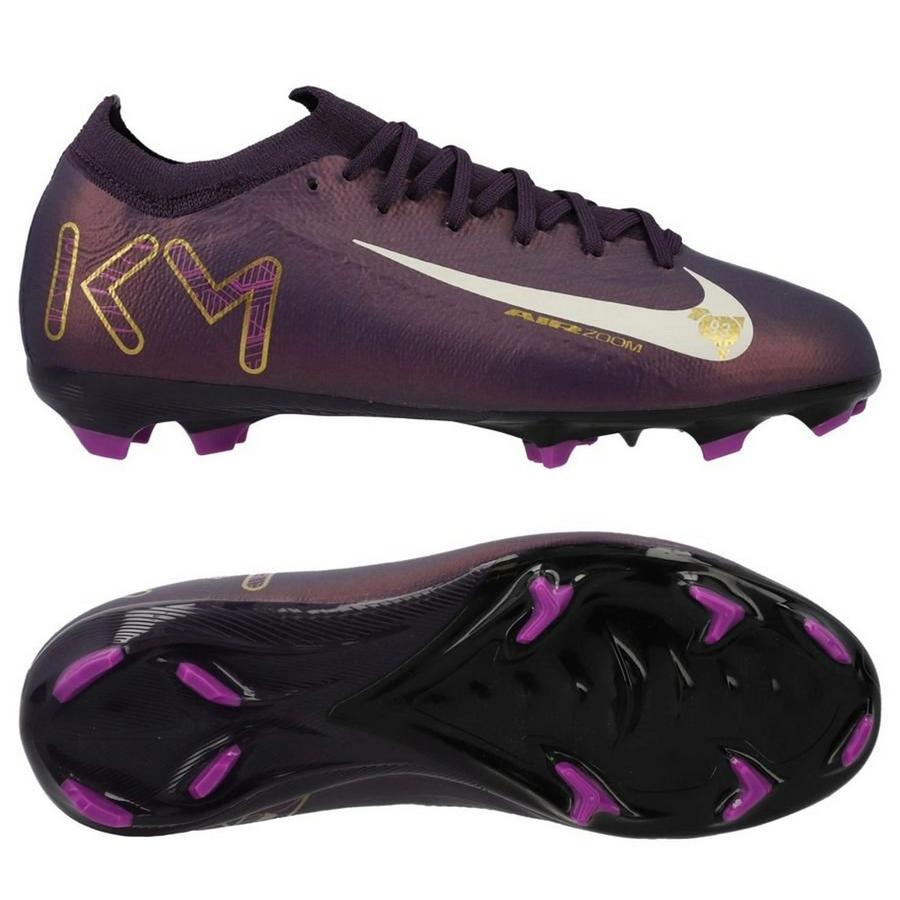 Детские бутсы Nike Air Zoom Mercurial Vapor 16 Pro x Mbappe FG Junior HF5450-500, Фиолетовый, Размер (EU) - 34 - #0