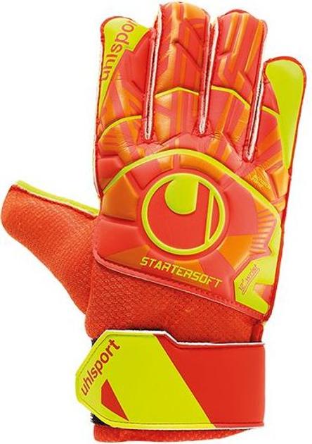 Воротарські рукавиці DYNAMIC IMPULSE STARTER SOFT (dynamic orange/fluo yellow) - #1
