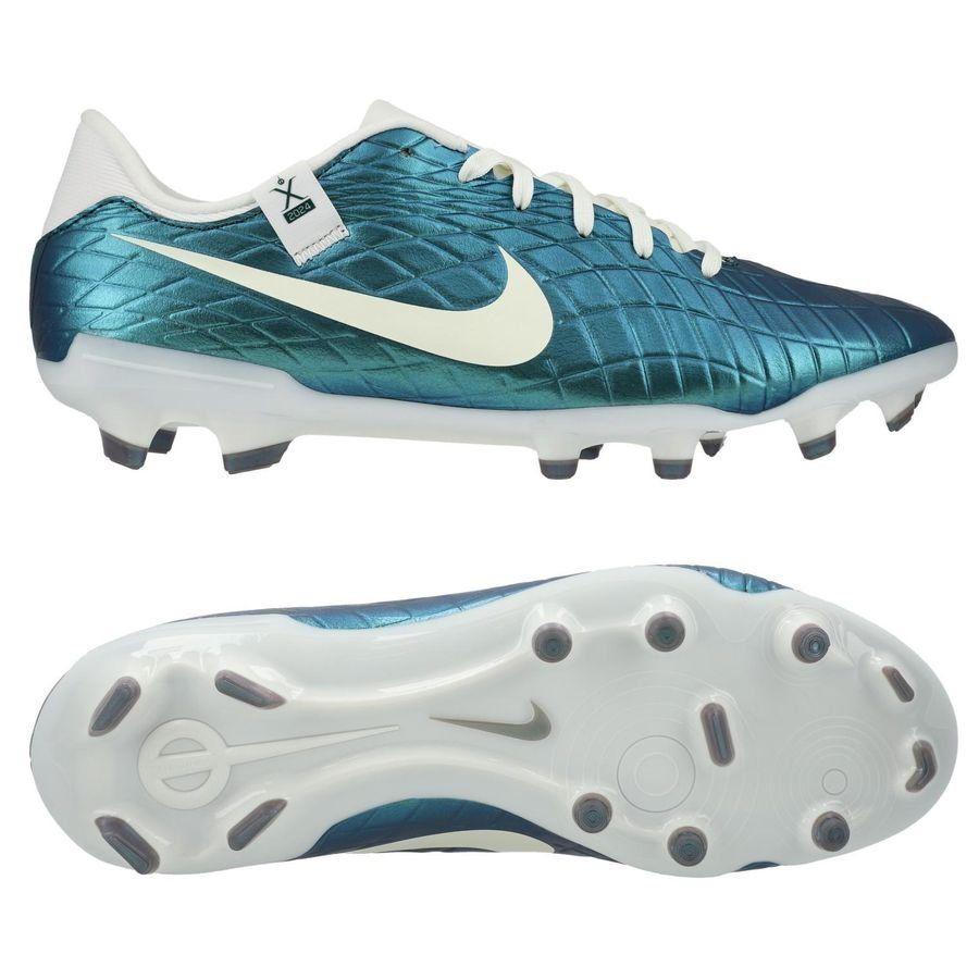 Футбольні бутси Nike Tiempo Emerald Legend 10 Academy FG/MG 30 FQ3243-300, Голубой, Размер (EU) - 42 - #0