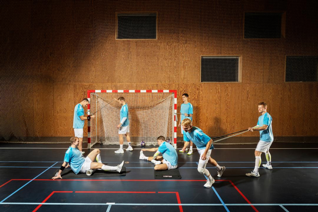 Тренувальний ремінець SELECT Trainingband 1 "My training" (990) сірий, one size - #1