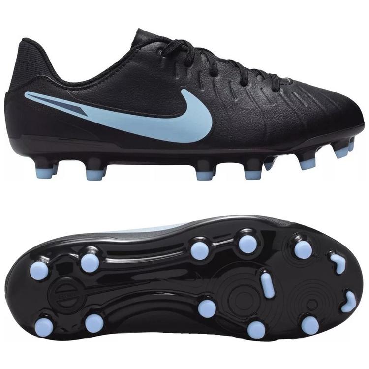 Детские бутсы Nike Tiempo Legend 10 Academy FG/MG DV4348-003, Чёрный, Размер (EU) - 33.5 - #1
