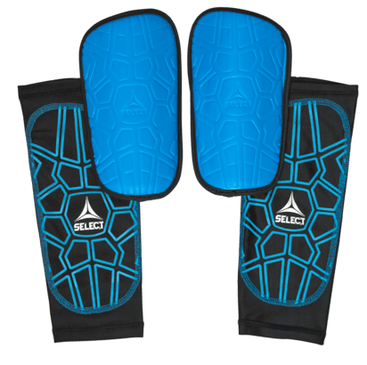 Щитки футбольные SELECT Super Safe v22 (019) син/чорний, L Щитки футбольные SELECT Super Safe v22 (019) син/чорний, L - #0
