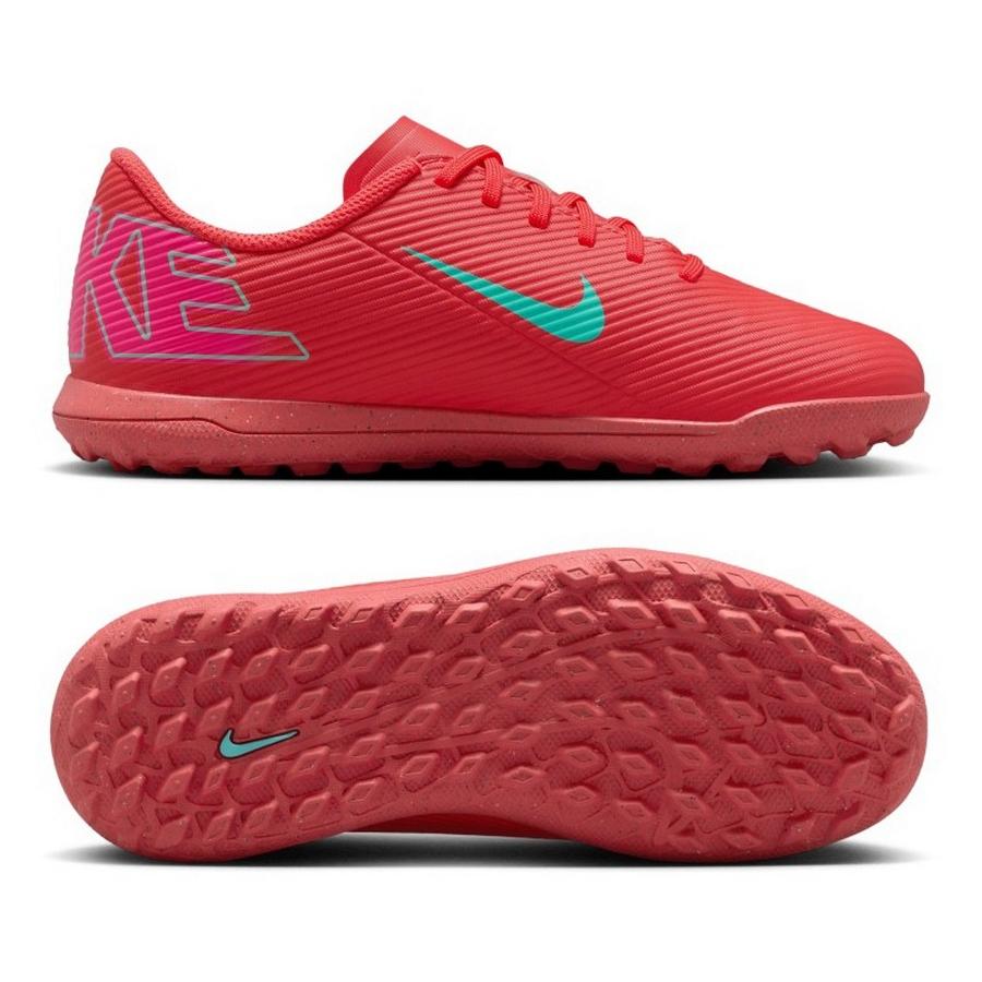 Детские сороконожки Nike Mercurial Vapor 16 Club TF Junior FQ8287-800, Красный, Размер (EU) - 35 - #0