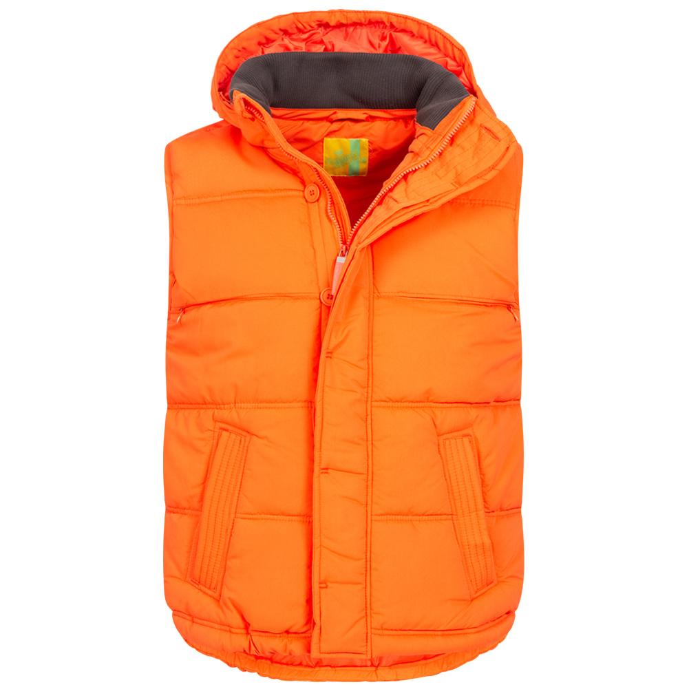Утепленный жилет унисекс с капюшоном Lemon & Soda LEM379-OR, Оранжевый, Размер (EU) - S Утепленный жилет унисекс с капюшоном Lemon & Soda LEM379-OR, Оранжевый, Размер (EU) - S - #0