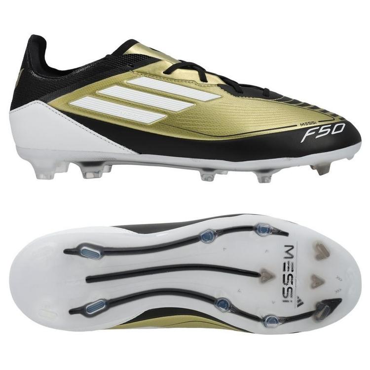 Дитячі  футбольні бутси Adidas F50 Pro Messi FG Junior IF6917, Золотой, Размер (EU) - 38 2/3 - #1