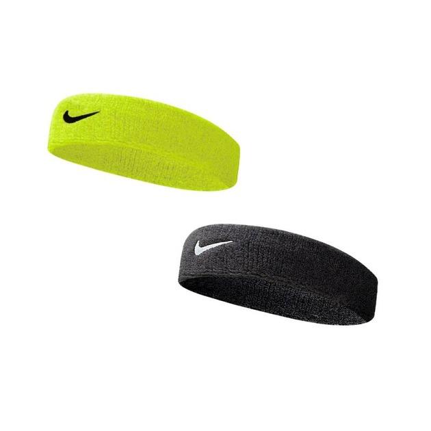 Комплект повязок Nike 2 (черная+неон) NNN07-2NB, Неоновый, Размер (EU) - 1SIZE - #1