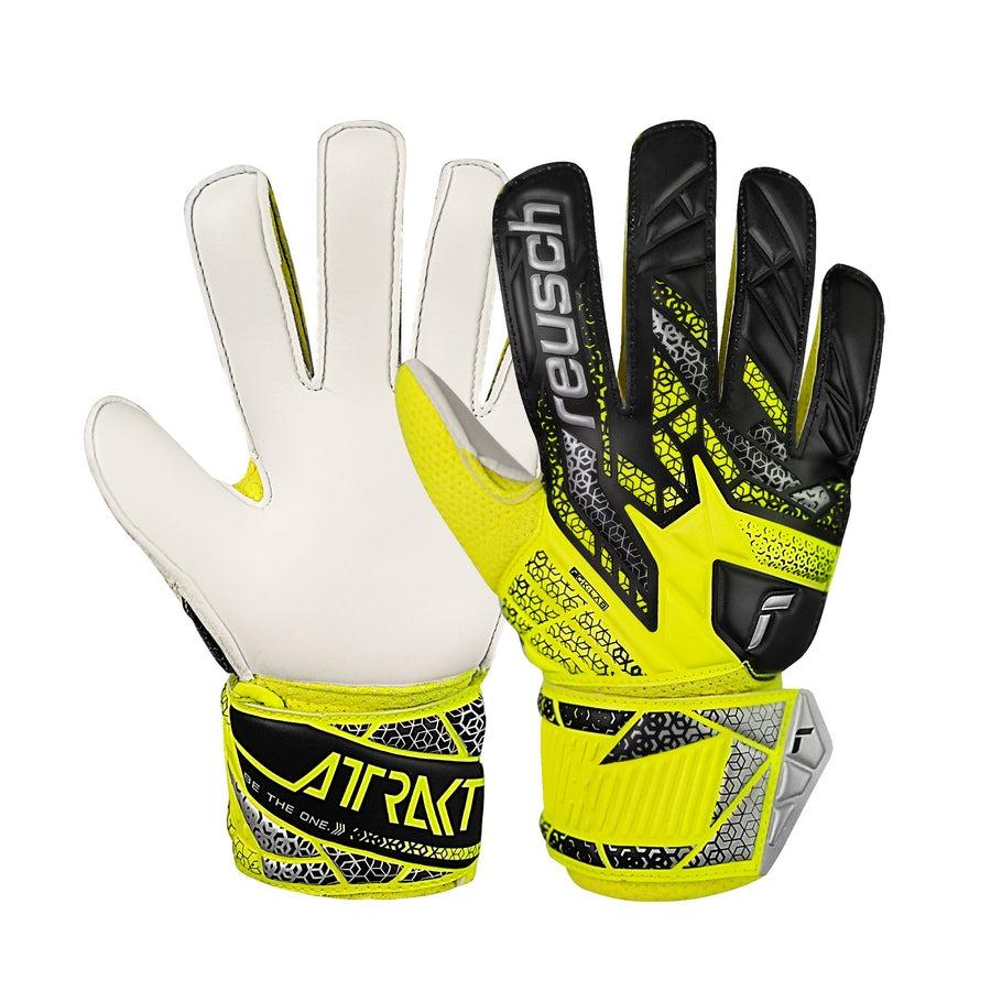 Вратарские перчатки детские Reusch Attrakt Solid Junior 5572515-2014, Салатовый, Размер (EU) - 4.5 - #0
