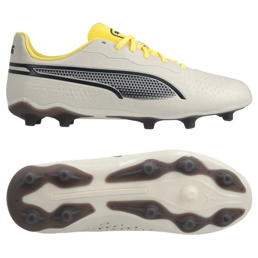 Детские бутсы PUMA King Match FG/AG Gear Up 107573-03, Белый, Размер (EU) - 35 - #0