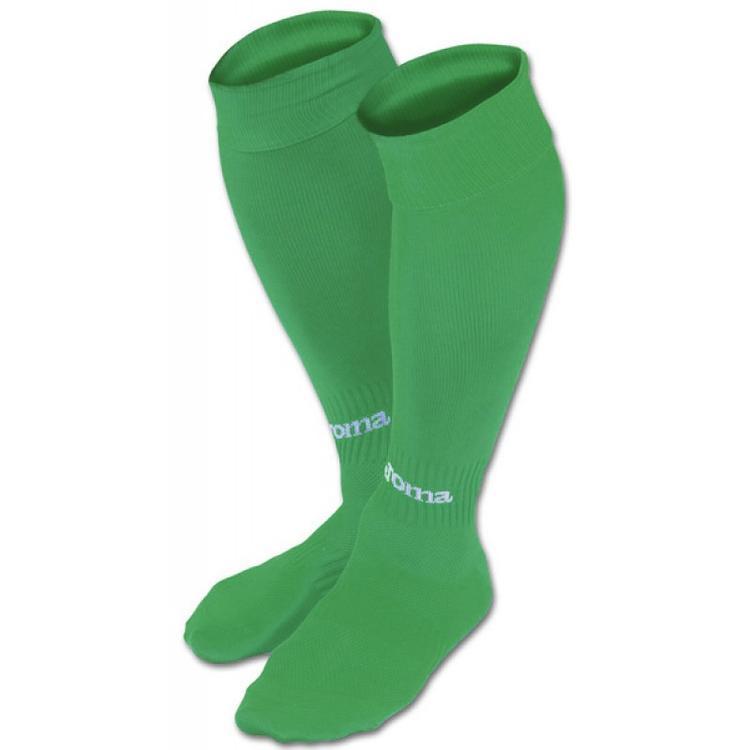 Футбольные гетры Joma CLASSIC II 400054.400 (зеленые), Зелёный, Размер (EU) - 34-39 - #1