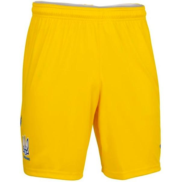 Шорты игровые Joma сборной Украины 2021 желтые AT102024A907, Жёлтый, Размер (EU) - M - #1
