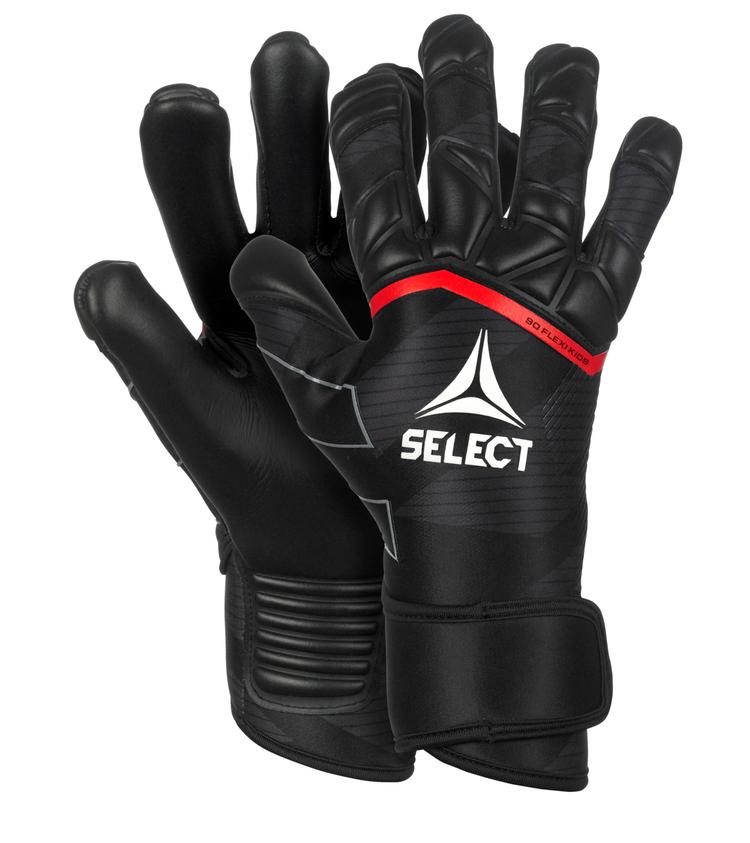 Рукавички воротарські SELECT 90 Flexi Kids v24 (131) чорн/червон, 5 - #1