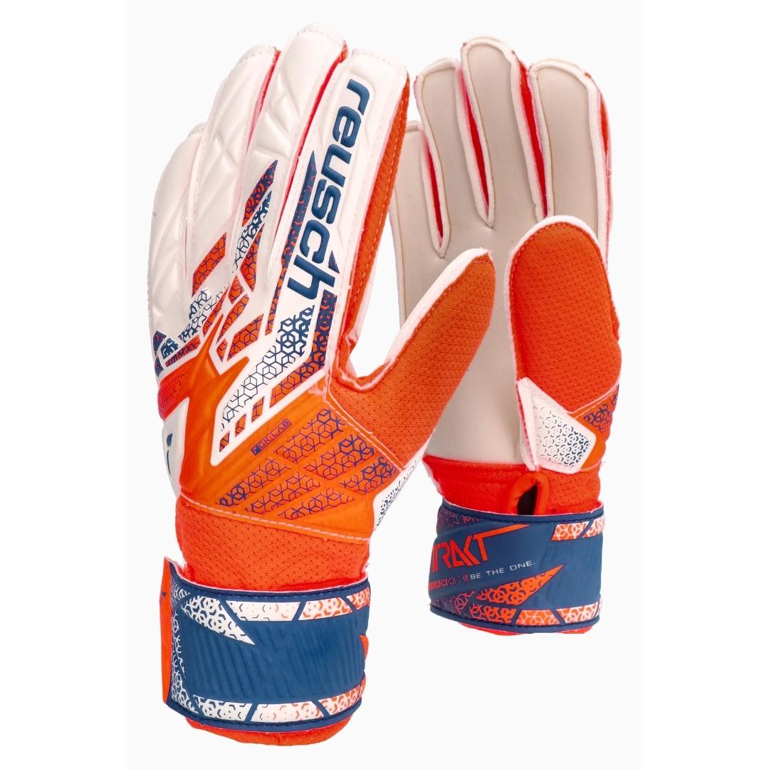 Детские вратарские перчатки Reusch Attrakt Solid Junior 5572516-2500, Оранжевый, Размер (EU) - 4 - #0