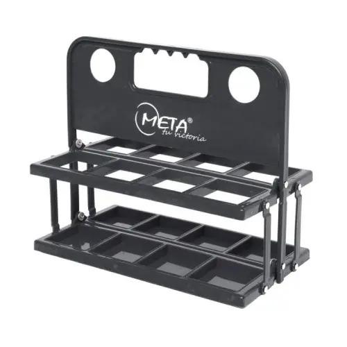 Контейнер пластиковый для бутылок Meta 8 Bottle Carrier Plastic Foldable черный Уни OFSM 2110008251, Чёрный, Размер (EU) - 1SIZE Контейнер пластиковый для бутылок Meta 8 Bottle Carrier Plastic Foldable черный Уни OFSM 2110008251, Чёрный, Размер (EU) - 1SIZE - #1
