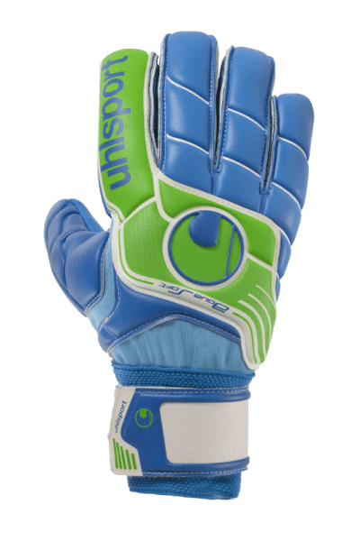 Воротарські рукавиці Uhlsport ELIMINATOR SUPERSOFT ROLLFINGER (cyan/fluor yellow/black) - #1