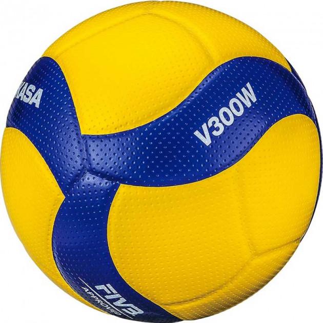 Мяч волейбольный Mikasa Original V300W, Жёлтый, Размер (EU) - 5 - #0