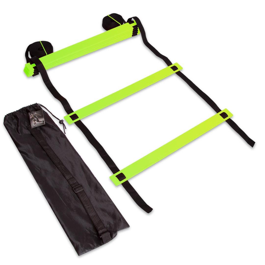 Координационная лестница для тренировки скорости 12 ступеней C-4111-Neon, Размер (EU) - 1SIZE - #0