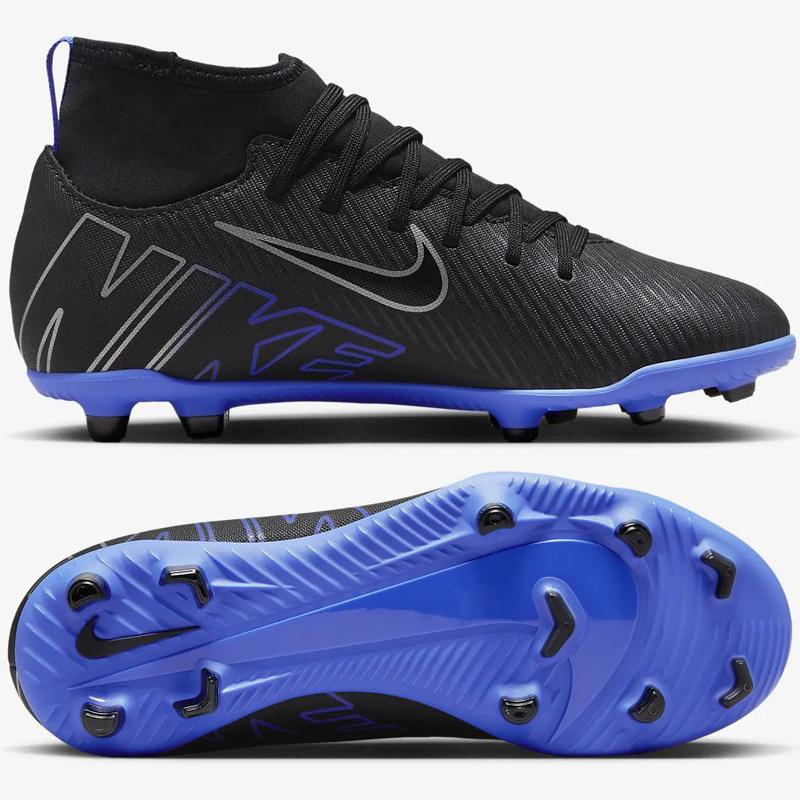 Бутсы детские Nike JR Mercurial SUPERFLY 9 CLUB FG/MG DJ5959-040, Чёрный, Размер (EU) - 35.5 - #0