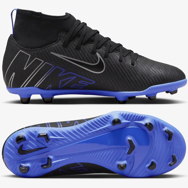 Бутсы детские Nike JR Mercurial SUPERFLY 9 CLUB FG/MG DJ5959-040, Чёрный, Размер (EU) - 35.5 - #1