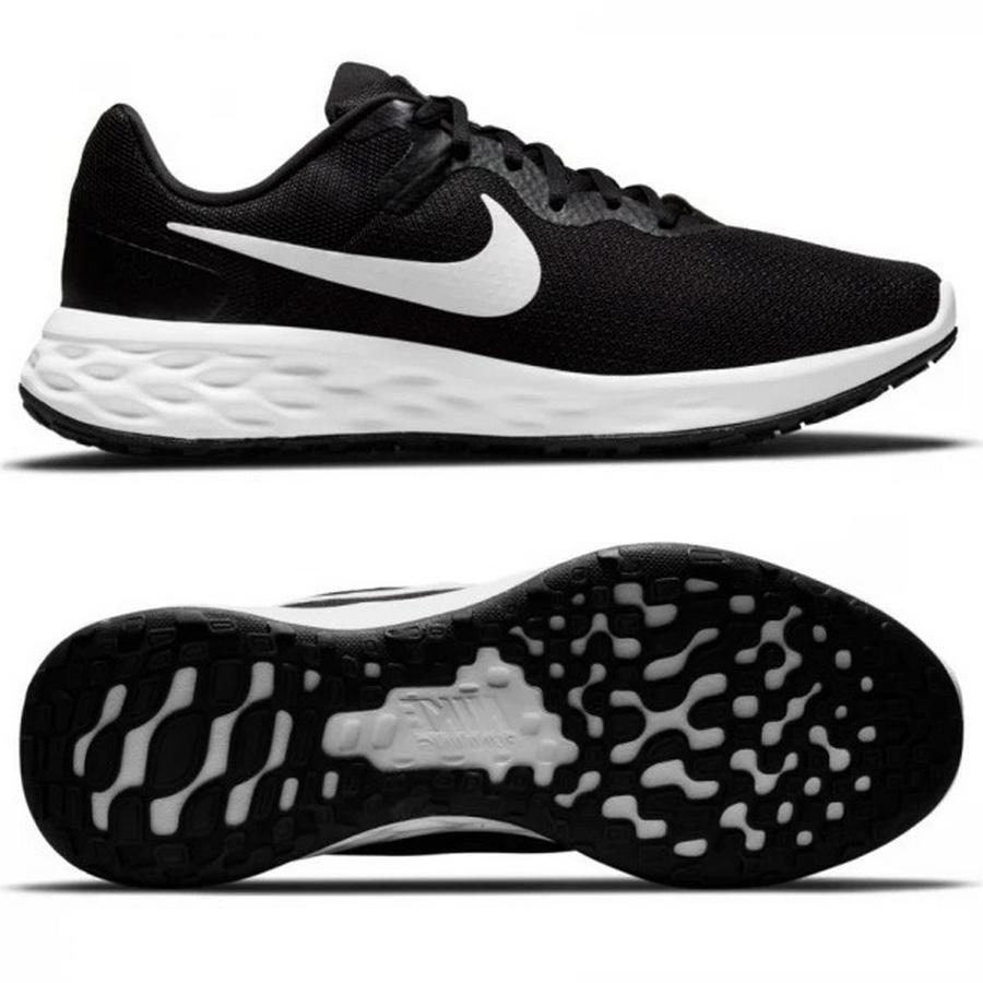 Мужские кроссовки для бега Nike Revolution 6 NN DC3728-003, Чёрный, Размер (EU) - 44.5 - #0