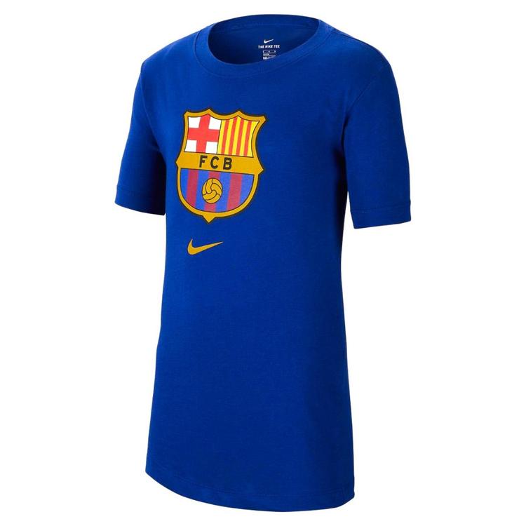 Детская футболка Nike FCB B NK TEE EVERGREEN CRST 2 CD3199-455, Синий, Размер (EU) - 164cm - #1