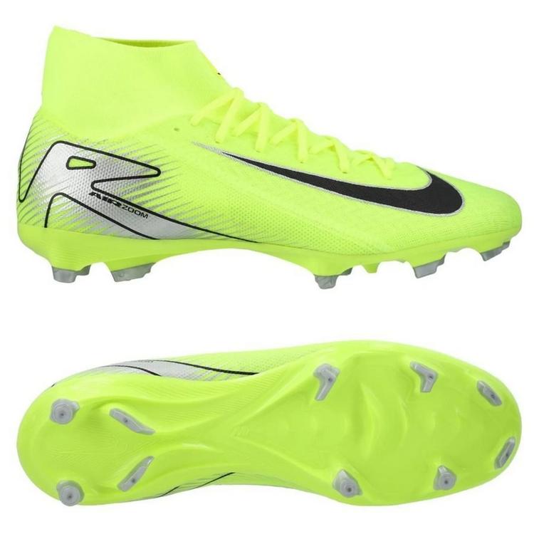 Футбольные бутсы Nike Air Zoom Mercurial Superfly X Academy MG FQ1456-700, Неоновый, Размер (EU) - 44 - #1