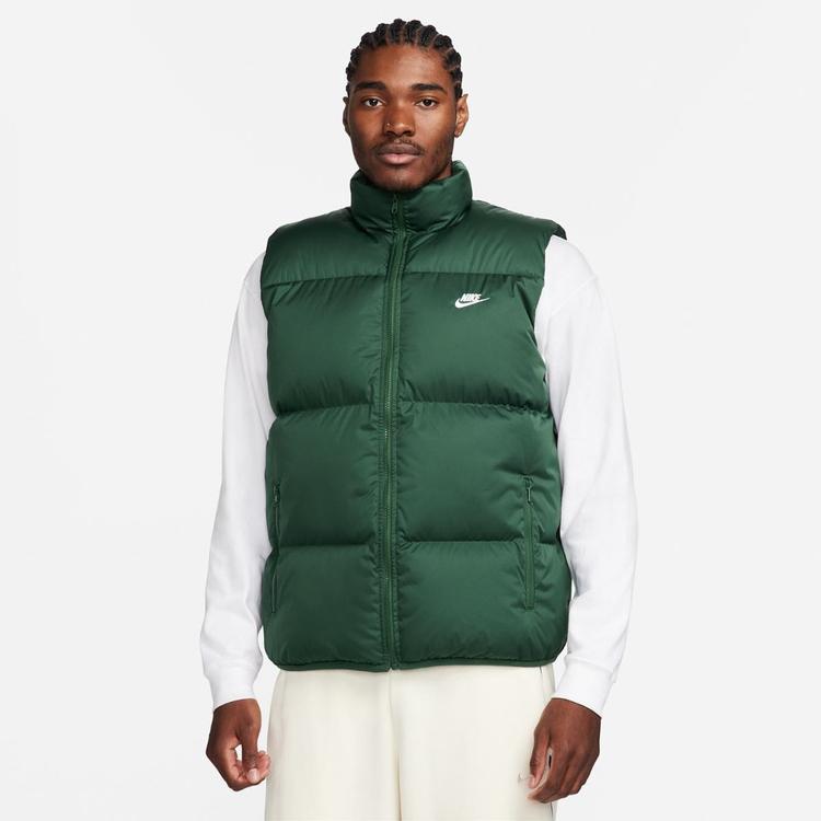 Жилет спортивный Nike Sportswear Club Water-Repellent Puffer FB7373-323, Зелёный, Размер (EU) - XS - #1
