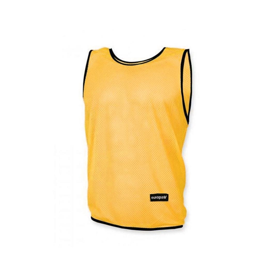 Манишка футбол Europaw детская (желтый) 03196-EU-KIDS, Жёлтый, Размер (EU) - 140сm - #0