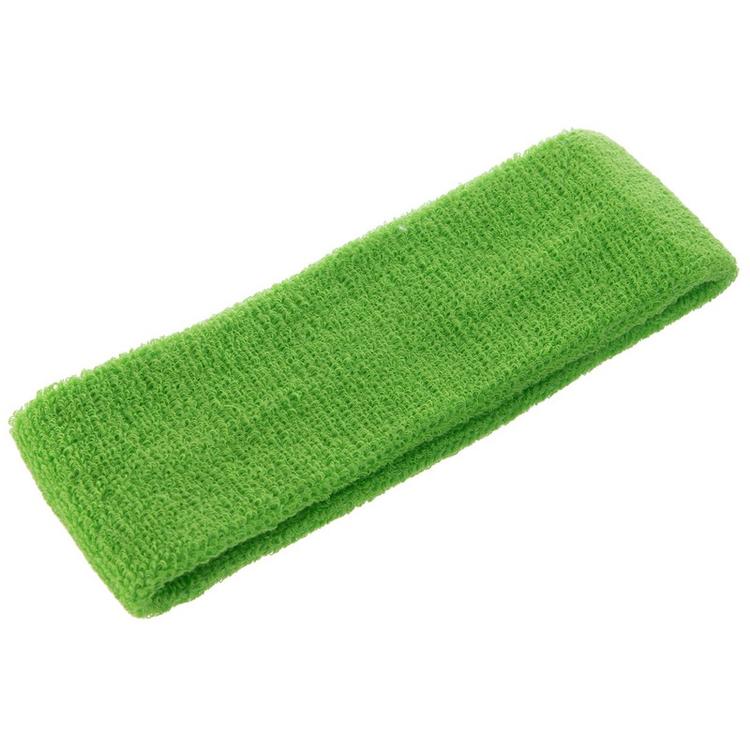 Махровая повязка на голову (1шт) зеленая BC-5760-G, Салатовый, Размер (EU) - 1SIZE - #1