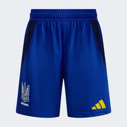 Шорты игровые сборной Украины по футболу Adidas сезон 24/25 IK2248-BLU, Синий, Размер (EU) - L - #1