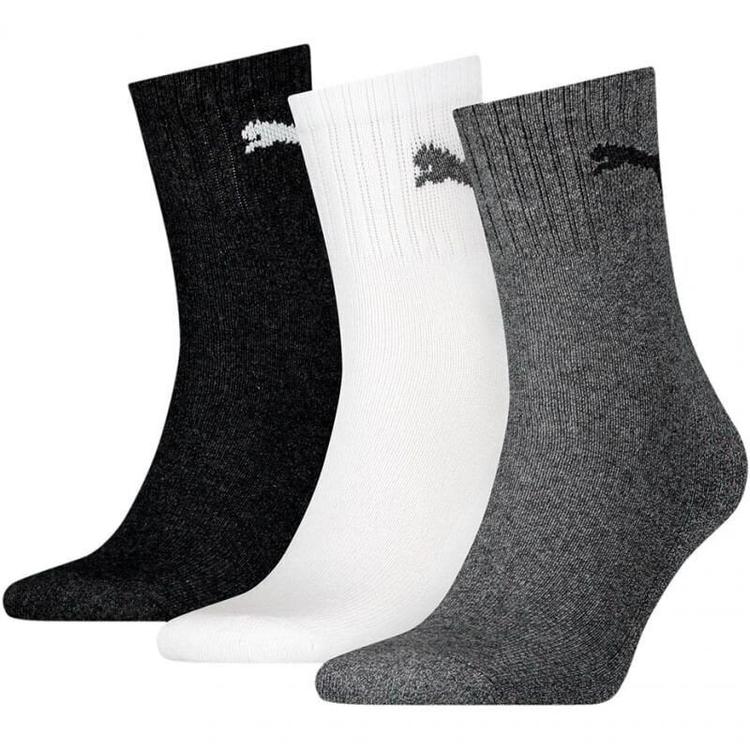 Носки Unisex Short Crew Socks (3 Pack) 906110-63, Размер (EU) - 3 (39-42) - #1