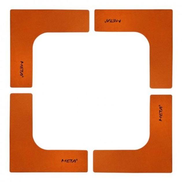 Набор плоских фишек Meta Flat Set of 4 оранжевый 25х25 см 4004000101, Оранжевый, Размер (EU) - 1SIZE Набор плоских фишек Meta Flat Set of 4 оранжевый 25х25 см 4004000101, Оранжевый, Размер (EU) - 1SIZE - #0