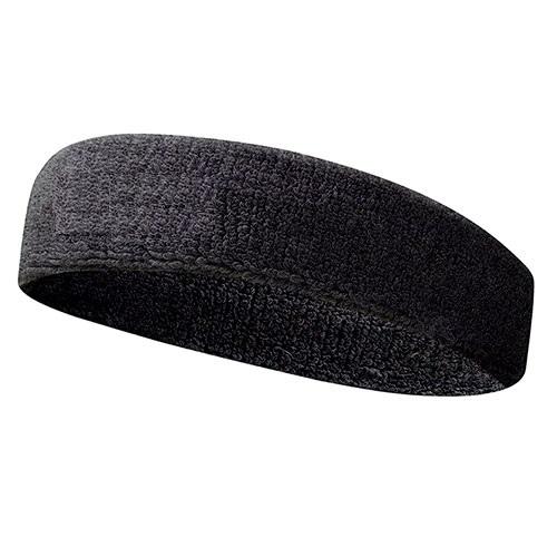 Махровая повязка на голову (1шт) черная BC-5760-B, Чёрный, Размер (EU) - 1SIZE - #0