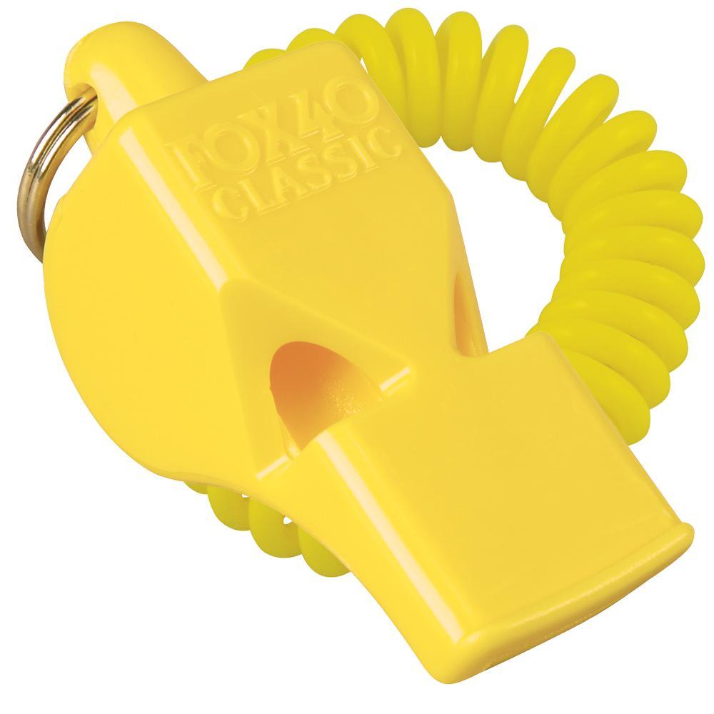 Свисток FOX 40 Classic Whistle Safety 9935-0200, Жёлтый, Размер (EU) - 1SIZE - #0