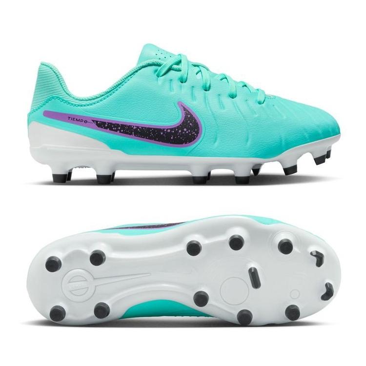 Детские футбольные бутсы Nike Tiempo Legend X Academy MG Junior DV4348-300, Голубой, Размер (EU) - 38 - #0