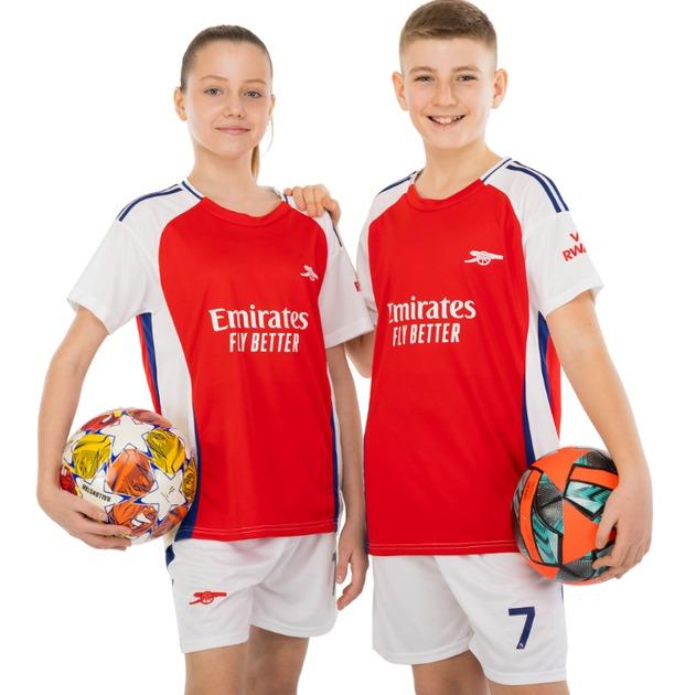 Форма футбольная детская с символикой футбольного клуба ARSENAL домашняя 2025 CO-4608, Красный, Размер (EU) - 118cm Форма футбольная детская с символикой футбольного клуба ARSENAL домашняя 2025 CO-4608, Красный, Размер (EU) - 118cm - #1