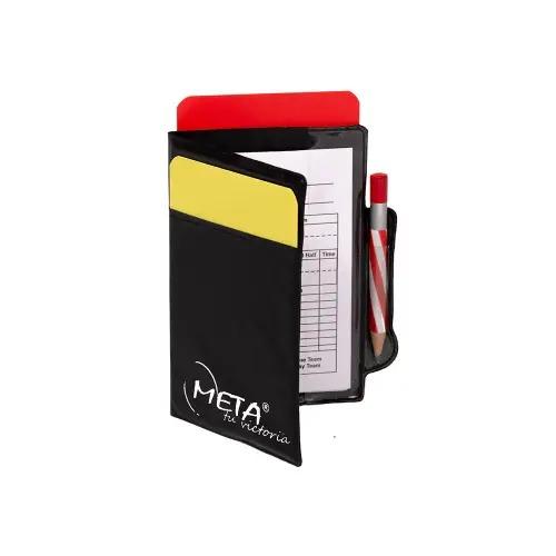Набор карт арбитра Meta Referee Warning Cards Kit черный Уни OFSM 1900003200, Чёрный, Размер (EU) - 1SIZE Набор карт арбитра Meta Referee Warning Cards Kit черный Уни OFSM 1900003200, Чёрный, Размер (EU) - 1SIZE - #1