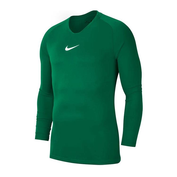 Детская компрессионая термофутболка Nike Dry Park First Layer LS AV2611-302, Зелёный, Размер (EU) - 128cm Детская компрессионая термофутболка Nike Dry Park First Layer LS AV2611-302, Зелёный, Размер (EU) - 128cm - #1