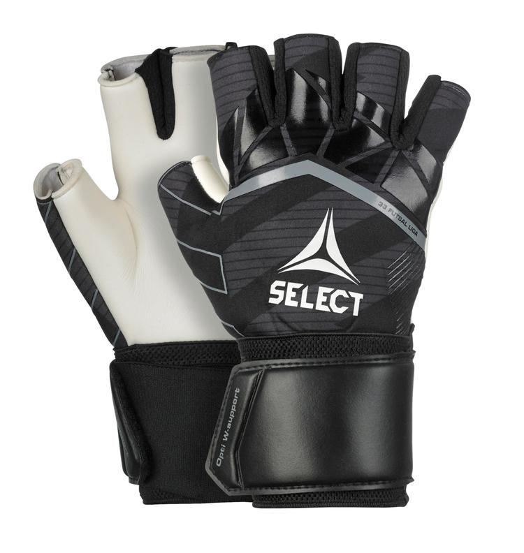Воротарські рукавиці SELECT 33 Futsal Liga v24 (101) чорно/білий, 10 Воротарські рукавиці SELECT 33 Futsal Liga v24 (101) чорно/білий, 10 - #1