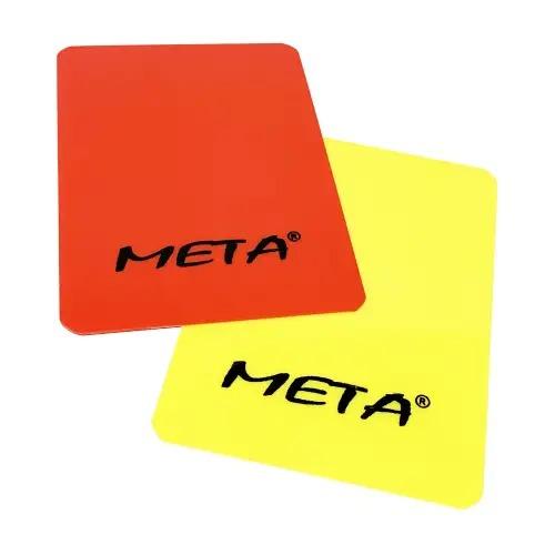Набор карт рефери Meta Referee card set желтый, красный Уни 12х9 см 1910003200, Жёлтый, Размер (EU) - 1SIZE Набор карт рефери Meta Referee card set желтый, красный Уни 12х9 см 1910003200, Жёлтый, Размер (EU) - 1SIZE - #1